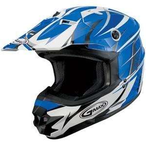  GMax GM76 Player Helmet   3X Large/Blue/White/Lite Blue 