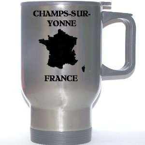  France   CHAMPS SUR YONNE Stainless Steel Mug 