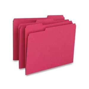  Business Source Products   File Folder, 1 Ply, 1/3 Cut 