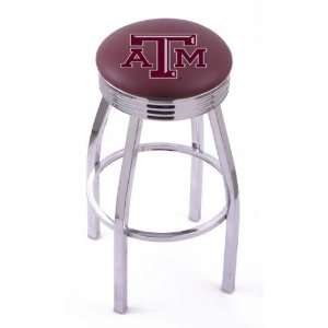  Holland Bar Stool Company 25 in. Texas A&M Swivel Bar 