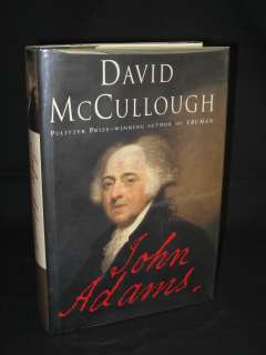 David McCullough   JOHN ADAMS   A Biography 2001 HC/DJ  