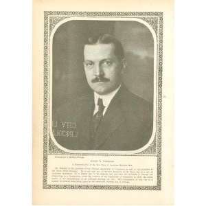  1911 Print Harry W Wheeler Union Trust Company Chicago 
