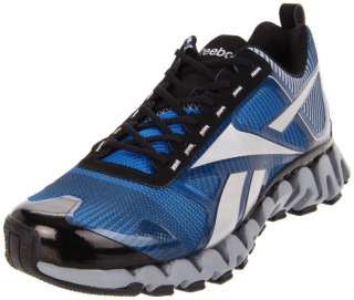NIB Reebok ZigTech ZigReeTrek Trail Running Shoes   Blue/Silver/Blk 