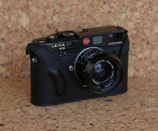 New* Zhou Black Case for Leica M6 M7 MP with Leicavit  
