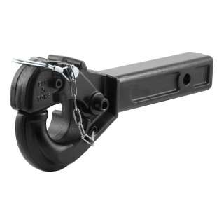 Curt Trailer Receiver Tow Hitch Pintle Mount w/ hook 10K 14 1/2 