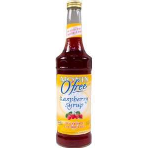 Monin Ofree Sugar Free Raspberry Syrup 750ml  Grocery 
