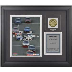 2010 Martinsville Speedway Winner Framed 6x8 Photograph with Engraved 