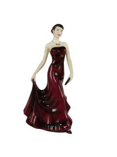 Royal Doulton Figurine Pretty Ladies Samantha Red 2009 Brand New