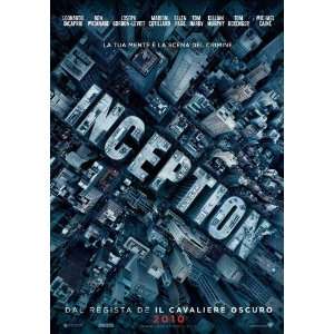 Inception Movie Poster (11 x 17 Inches   28cm x 44cm) (2010) Italian 