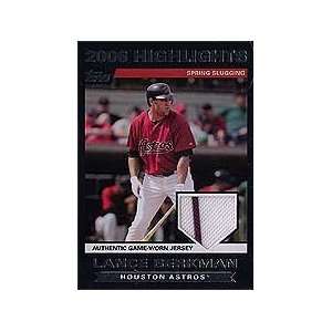  Lance Berkman 2007 Topps 2006 Highlights Relics Authentic Game 