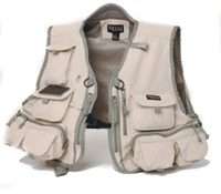 BW Sports Outfitters Fly Fishing Vest Pack Khaki XXL  