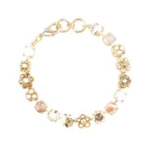  ANYA Swarovsky Crystal and Pearl Studded Bracelet Jewelry