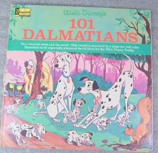 DISNEYLAND 101 DALMATIANS STORY & MUSIC 1965 NICE  