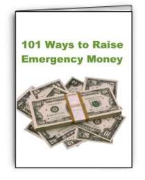 Within this 50 page guide, 101 Ways To Raise Emergency Money, you 