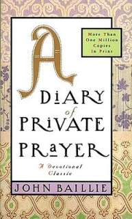 diary of a private prayer john baillie paperback $ 9