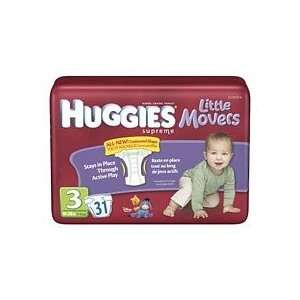  Huggies Supreme Little Movers Diapers Step 3 4X31 Baby