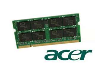 Acer 2GB KIT DDR3 PC3 10600 SO DIMM Laptop Memory NEW  