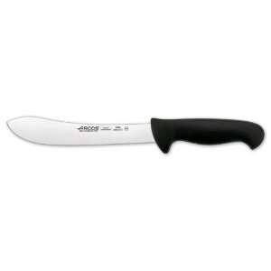  Arcos 8 Inch 200 mm 2900 Range Curved Butcher Knife, Black 