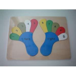 Child Game Toy    Learn to Count Your Toes and Tell Difference in Left 