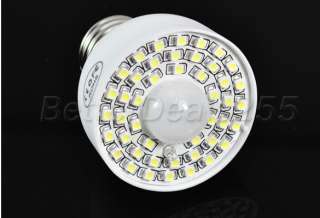   5W Motion Sensor White Light Lamp Bulb AC85 260V 3528SMD 110 Degree