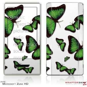  Zune HD Skin   Butterflies Green by WraptorSkinz 