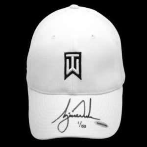 TIGER WOODS Hand Signed Tournament Nike Hat UDA LE   Autographed Golf 