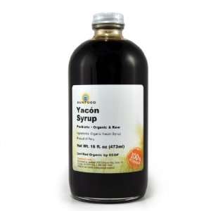 Raw Organic Yacon Syrup 16 oz  Grocery & Gourmet Food