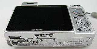 Sony Cyber Shot SILVER DSC W150 8.1 MP Digital Camera AS IS 