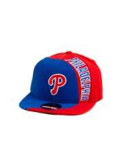   Philadelphia Phillies Sidewinder Snapback Cap (Royal/Red, Adjustable