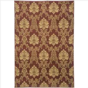   Burgundy Augusta Collection Rug   3ft 9in X 5ft 9in