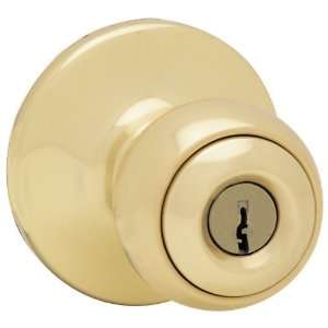  Weiser Lock #GAC531 Y3 MS 6LR1 K3 Brass Yukon Entry Knob 