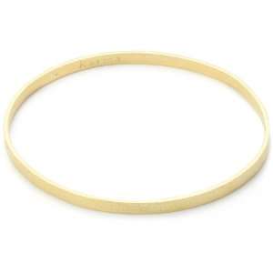  Eat Pray Love By Dogeared Karma Gold Dipped Bangle 8 