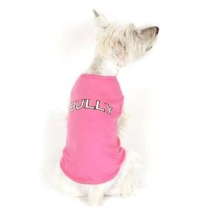   Dog T Shirt   Bully Dog T Shirt   Pink   XX Small (XXS) Everything