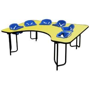  McCourt 74555 6 Seat Play & Feed Table