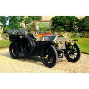  1903 MERCEDES 60PS TOURER CROSS STITCH CHART