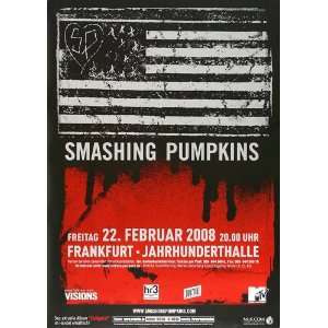  Smashing Pumpkins, The   Zeitgeist 2008   CONCERT   POSTER 
