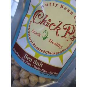 Nutty Bean Co. Chickpz Sea Salt, 2 Oz Bags  Grocery 