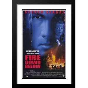 Fire Down Below 32x45 Framed and Double Matted Movie Poster   Style A