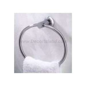  Valsan Accessories 67140 Valsan Towel Ring Polished Nickel 