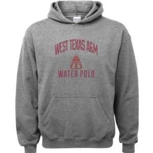 West Texas A&M Buffaloes Sport Grey Youth Varsity Washed Water Polo 