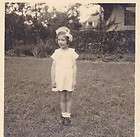 vintage photograph pretty young girl in white dress bar buy