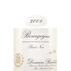  2008 Bachelet Bourgogne Rouge 750ml Grocery & Gourmet 
