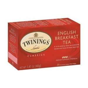 Twinngs English Breakfast Tea ( 6x20 Grocery & Gourmet Food