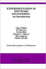 Experimentation in Software Engineering An Introduction, (0792386825 