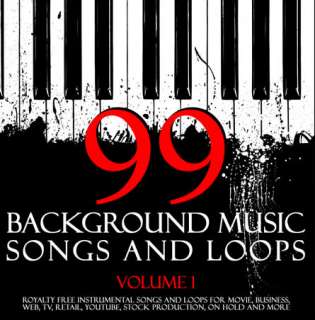 BACKGROUND MUSIC SONGS & LOOPS DVD Produce Cool Content  