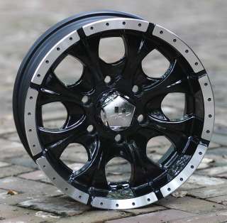 16 inch Black Wheels/Rims HELO Maxx Chevy Truck 6 lug  