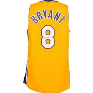 Kobe Bryant Autographed Jersey  Details Los Angeles Lakers, Yellow 