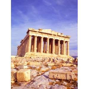  Parthenon on Acropolis, Athens, Greece Premium 