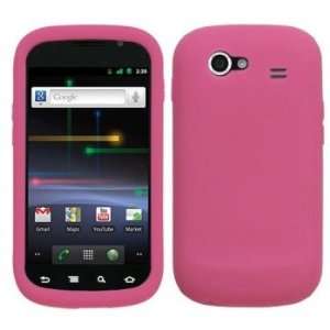   Silicone Case fits Google Nexus S  Pink Cell Phones & Accessories