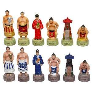  Fame 7482 Japanese Sumo Chessmen Toys & Games